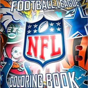 National Football League Coloring Book: NFL Logos and Famous Players